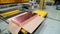 Copper sheet cutting line