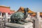 The Copper Turtle and the Copper Crane before the Taihe Temple in the Palace Museum