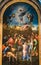 Copy of Altar of Transfiguration painting by Raphael Sanzio 1520  inside St. Peter`s basilica in Vatican