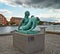 The copy of Anne Marie Carl-Nielsen`s Mermaid in Copenhagen.
