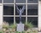 Copy of the man with wings atop the sculpture `Spirit of Flight` by Charles Umlauf.