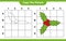 Copy the picture, copy the picture of Holly Berries using grid lines. Educational children game