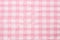 Copy space for text on Beuatiful pink tablecloth texture background