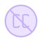 Copyright block color line icon