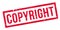 Copyright rubber stamp