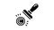 copyright symbol stamp glyph icon animation