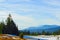 Copyspace view of Klamath Basin from Crater Lake