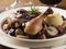 Coq au Vin, A Symphony of Chicken and Red Wine