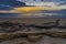 Coquina Rock Formations at Daybreak