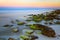 Coquina Stone Beach at Sundown