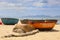 Coracles on An Bang Beach, Hoi An, Vietnam