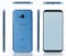 Coral blue Samsung galaxy s8 plus