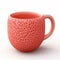 Coral Coffee Mug With Surprisingly Absurd 3d Texture