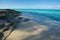 Coral rocks on the beach of Bimini