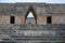 Corbel Arch Entrance of the nunnery building, Uxmal, Yucatan Pe