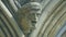 Corbel Head on The West Front of Salisbury Cathedral A