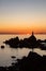 Corbiere Lighthouse at Sunset