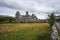 Corcomroe Abbey ruins and its cemetery in Ireland