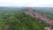 Cordes-sur-Ciel, a village in a hill Occitanie, Southern France