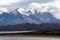 Cordillera Paine in `Torres del Paine` National Park, Patagonia