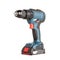 Cordless combi drill. Cordless screwdriver and impact drill.
