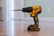 Cordless Drill Drivers DeWalt a wooden table for home improvements to a kitchen wall