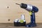 Cordless Power Drill and Battery