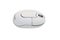 Cordless white computer mouse