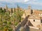 Cordoba - The outlook from castle Alcazar de los Reyes Cristianos