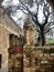 Cordoba, Spain - December 22, 2019: Stone statue of a medieval king Fernando in the Alcazar of the Christian Monarchs