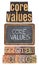 Core and moral values