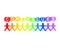 Core Values Paper People Speech Rainbow