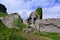 Corfe Ancient Castle Ruins in Dorset