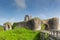 Corfe Castle Dorset England Purbeck Hills