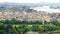 Corfu Kerkyra town in Greece sight from the fortress