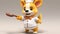 Corgi Chef With Frying Pan And Spatula. ai generative