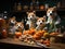 Corgi chefs cook up a storm