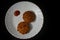 Coriander / Kothimbir vada, Daal Vada are favorite Indian tea time snacks. selective focus, india