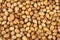 Coriander seeds background.