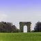 The Corinthian Arch on South Front in Stowe, Buckinghamshire, UK