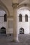 Corinthian column under Loggia building, Brescia, Italy