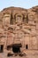 The Corinthian Tomb in nabatean city of petra jordan