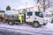 Cork City council workers preparing to grit roads during Storm Emma, also known as the Beast from the East