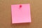 Corkboard and notepaper