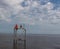 Cormorant`s making good use of a channel Marker on Lake Okeechobee