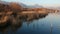 Cormorants in the Alserio Lake