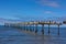 Cormorants on an old pier