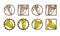 Corn Icon Set