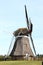 Corn mill De Phenix in Nes, Ameland Island, Holland