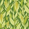 Corn plants seamless pattern background